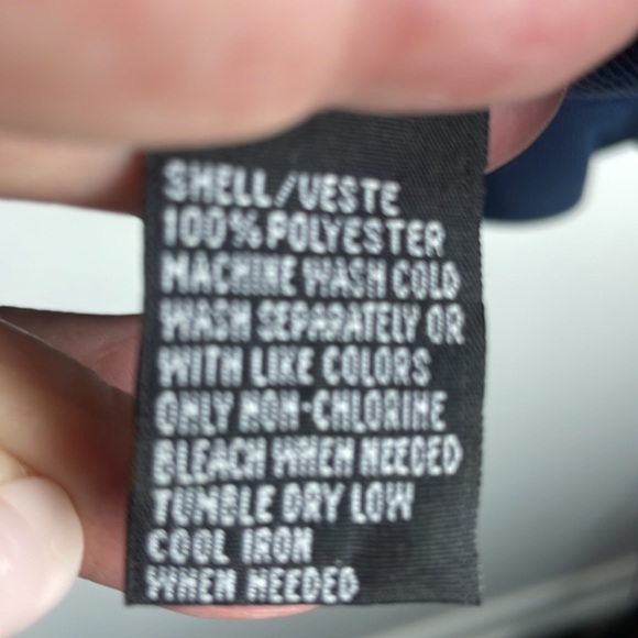 Greg Norman Blue wind rain jacket w/ blue contrasting material Raglan Sleeves XL - Picture 7 of 12